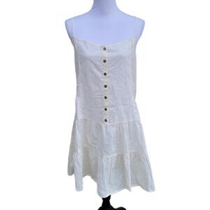 Current/Elliott The Florence Dress in Dirty White for Graduation size 3 (Large)